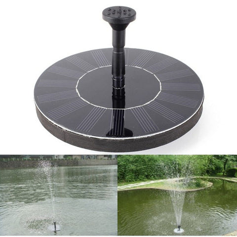 Solar Powered Bird Fountain