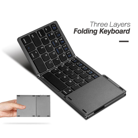 Wireless Foldable Keyboard for Smartphones