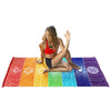 7 CHAKRAS MEDITATION BEACH BLANKET TAPESTRY