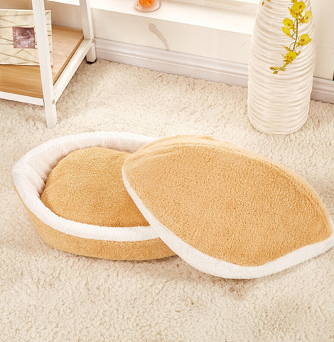 Burger Bun Shaped pet bed