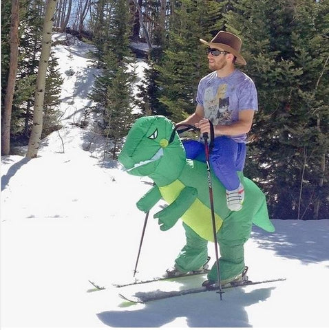 Inflatable Dinosaur Costume