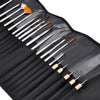 20pcs nail art brushes with bag nail UV gel brush dotting pen for manicure tools set brushes Draw Paint Design kit