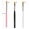 1pcs Nail Art Brush Gel Brush For Nail Art Ombre Soft Gradient Brush For Manicure Nail Polish Drawing Painting Decor Pen