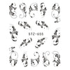 1pcs Sexy Leopard Nail Art Water Transfer Stickers Decals Animal Charm DIY Full Wrap Slider Manicure Decoration Accessory