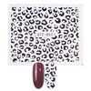 1pcs Sexy Leopard Nail Art Water Transfer Stickers Decals Animal Charm DIY Full Wrap Slider Manicure Decoration Accessory