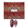 1pcs Sexy Leopard Nail Art Water Transfer Stickers Decals Animal Charm DIY Full Wrap Slider Manicure Decoration Accessory