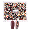 1pcs Sexy Leopard Nail Art Water Transfer Stickers Decals Animal Charm DIY Full Wrap Slider Manicure Decoration Accessory