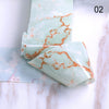 1 Box Marble Design Foils Nail Set Transfer Sticker Kit Flower Adehesive Paper Wraps Nail Art  DIY Tips Slider Papers Decoration