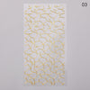 1 Pc Nail Strip Stickers Black Gold Rose Gold Silver Metal Strip Tape Nail Art Adhesive DIY Foil Tips Nail Sticker Decals