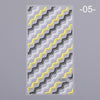 1 Pc Nail Strip Stickers Black Gold Rose Gold Silver Metal Strip Tape Nail Art Adhesive DIY Foil Tips Nail Sticker Decals