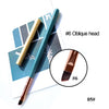 ANGNYA Nail Art UV Gel Brush 4#6#8#10#/Oval Nylon Hair Flower Printing Design Wooden Handle Metal Cap Single Piece