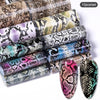 1 Box Marble Design Foils Nail Set Transfer Sticker Kit Flower Adehesive Paper Wraps Nail Art  DIY Tips Slider Papers Decoration