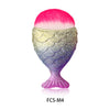 Face Blush Brush Professional Mermaid Shape Makeup Brush Foundation Cosmetic Fish Brush Makeup Tools Kit Powder nail art tool