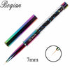Rainbow Nail Brush Gel Brush  For Manicure Acrylic UV Gel Extension Pen For Nail Polish Painting Drawing Brush Paint Tools