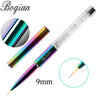 Rainbow Nail Brush Gel Brush  For Manicure Acrylic UV Gel Extension Pen For Nail Polish Painting Drawing Brush Paint Tools