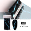 1 Box 4*100cm Nail Foils Marble Series Nail Art Transfer Sticker Paper Gold Line Foils Bright Marble DIY Design Decoration