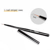 1Pcs/Lot Nail Art Lines Painting Black Pen Brush Striper Daisy Acrylic Fan Gradient Shading UV Gel Polish Tips Flower