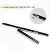 1Pcs/Lot Nail Art Lines Painting Black Pen Brush Striper Daisy Acrylic Fan Gradient Shading UV Gel Polish Tips Flower