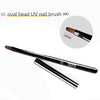 1Pcs/Lot Nail Art Lines Painting Black Pen Brush Striper Daisy Acrylic Fan Gradient Shading UV Gel Polish Tips Flower