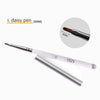1Pcs/Lot Nail Art Lines Painting Black Pen Brush Striper Daisy Acrylic Fan Gradient Shading UV Gel Polish Tips Flower