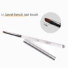 1Pcs/Lot Nail Art Lines Painting Black Pen Brush Striper Daisy Acrylic Fan Gradient Shading UV Gel Polish Tips Flower