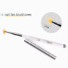 1Pcs/Lot Nail Art Lines Painting Black Pen Brush Striper Daisy Acrylic Fan Gradient Shading UV Gel Polish Tips Flower