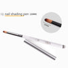 1Pcs/Lot Nail Art Lines Painting Black Pen Brush Striper Daisy Acrylic Fan Gradient Shading UV Gel Polish Tips Flower