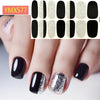 14Tips/Sheet Christmas/Halloween Nail Art Stickers Festival Pumpkin Wraps Waterproof Full DIY Manicure Accessories