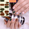 14Tips/Sheet Christmas/Halloween Nail Art Stickers Festival Pumpkin Wraps Waterproof Full DIY Manicure Accessories