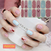 14Tips/Sheet Christmas/Halloween Nail Art Stickers Festival Pumpkin Wraps Waterproof Full DIY Manicure Accessories