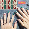 14Tips/Sheet Christmas/Halloween Nail Art Stickers Festival Pumpkin Wraps Waterproof Full DIY Manicure Accessories