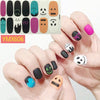 14Tips/Sheet Christmas/Halloween Nail Art Stickers Festival Pumpkin Wraps Waterproof Full DIY Manicure Accessories