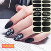 14Tips/Sheet Christmas/Halloween Nail Art Stickers Festival Pumpkin Wraps Waterproof Full DIY Manicure Accessories