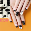 14Tips/Sheet Christmas/Halloween Nail Art Stickers Festival Pumpkin Wraps Waterproof Full DIY Manicure Accessories