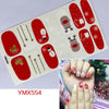 14Tips/Sheet Christmas/Halloween Nail Art Stickers Festival Pumpkin Wraps Waterproof Full DIY Manicure Accessories