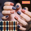14Tips/Sheet Christmas/Halloween Nail Art Stickers Festival Pumpkin Wraps Waterproof Full DIY Manicure Accessories