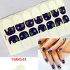 14Tips/Sheet Christmas/Halloween Nail Art Stickers Festival Pumpkin Wraps Waterproof Full DIY Manicure Accessories