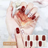 14Tips/Sheet Christmas/Halloween Nail Art Stickers Festival Pumpkin Wraps Waterproof Full DIY Manicure Accessories