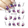1pc Eye Series Water Transfer Slider for Nail Art Decorations Charming Sticker Nail Manicure Tattoos Foil Decals