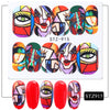 1pc Eye Series Water Transfer Slider for Nail Art Decorations Charming Sticker Nail Manicure Tattoos Foil Decals