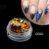 Crystal Fire Opal Flakes Nail Sequins Purple Holographic Glitter DIY Chrome Powder for Spring Nails Manicure Paillettes