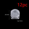 1Pcs Transparent Nail Art Empty storage Case Box Rhinestones Gems DIY Jewelry Accessories Plastic Organizer Box Manicure Tool