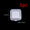 1Pcs Transparent Nail Art Empty storage Case Box Rhinestones Gems DIY Jewelry Accessories Plastic Organizer Box Manicure Tool