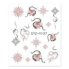 Snake Nail Stickers Animal Design Black Snake Temporary Tattoo Manicure Dragon Nail Decal Slider Water Wraps Tool