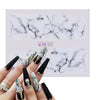 Snake Nail Stickers Animal Design Black Snake Temporary Tattoo Manicure Dragon Nail Decal Slider Water Wraps Tool