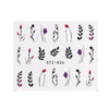 Snake Nail Stickers Animal Design Black Snake Temporary Tattoo Manicure Dragon Nail Decal Slider Water Wraps Tool