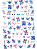 1Pcs Cartoon Animal Brand Nail Art Stickers Anime Love Stars Nail Art Decoration Repair Accessories