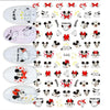 1Pcs Cartoon Animal Brand Nail Art Stickers Anime Love Stars Nail Art Decoration Repair Accessories
