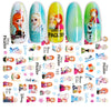 1Pcs Cartoon Animal Brand Nail Art Stickers Anime Love Stars Nail Art Decoration Repair Accessories