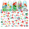 1Pcs Cartoon Animal Brand Nail Art Stickers Anime Love Stars Nail Art Decoration Repair Accessories